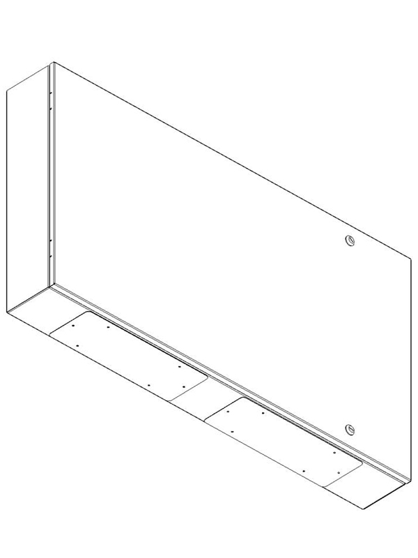 125012 REGIS SECUND. SUPERF. IP55 500 x 700 x 150